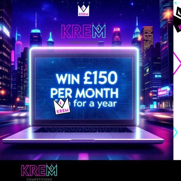 £150 Per Month For A Year or £1200 Cash Alternative + Instant Wins